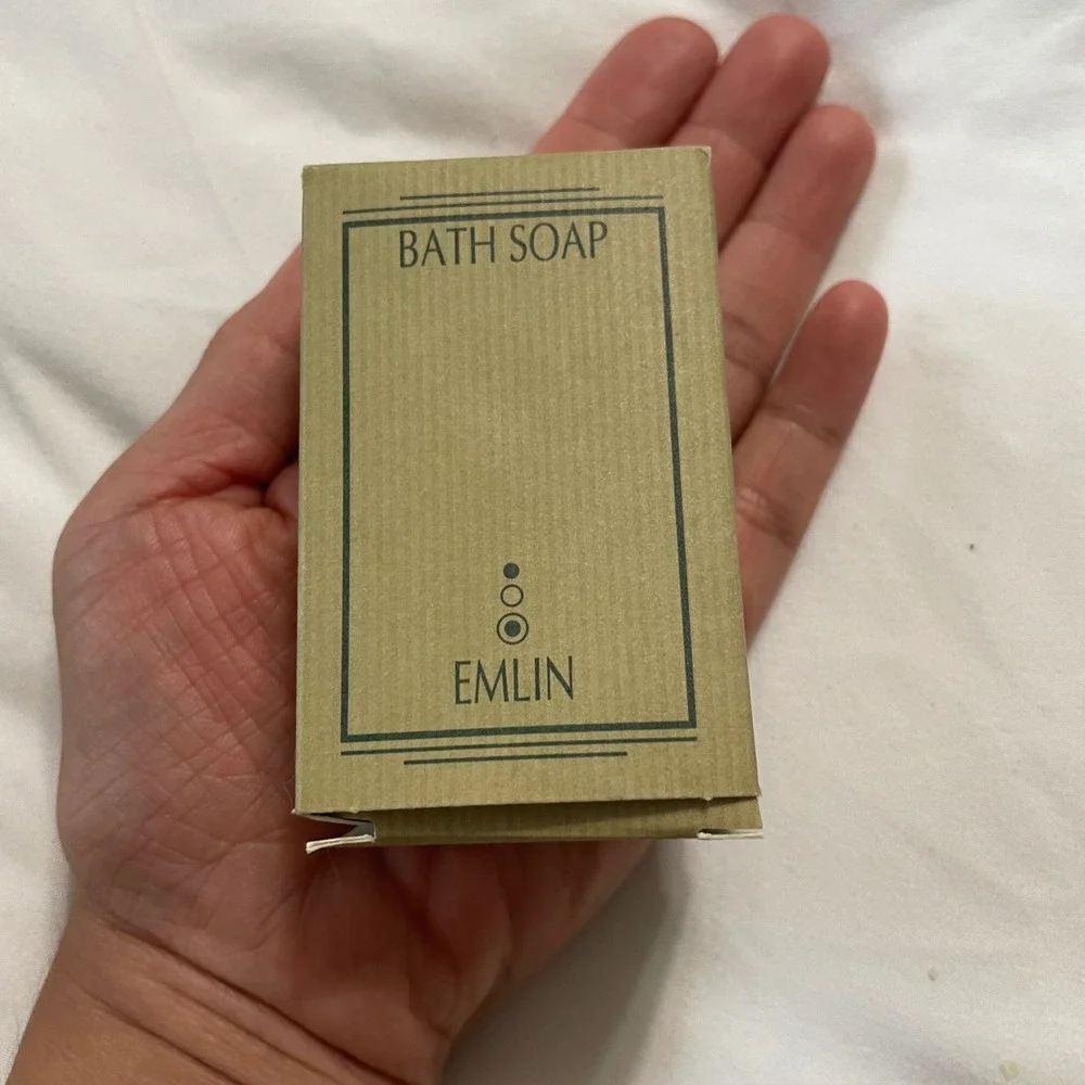Emlin‎ French Milled Bath Soap Hand Soap Set 4 Piece New *travel size*